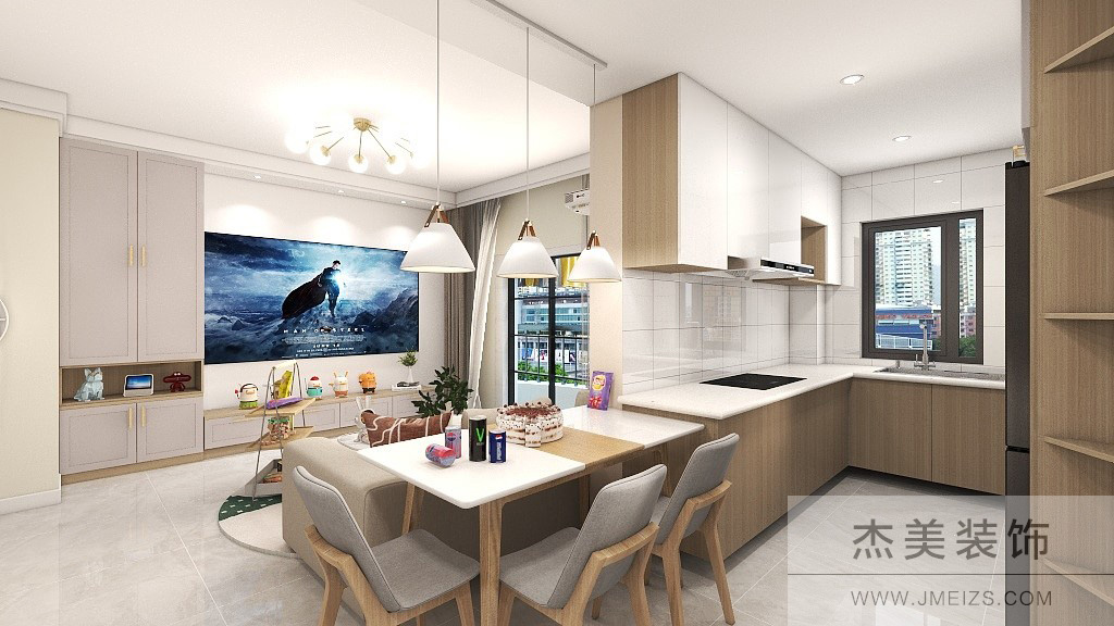 北歐奶油混搭風(fēng)格裝修效果圖 北歐風(fēng)格裝修效果圖