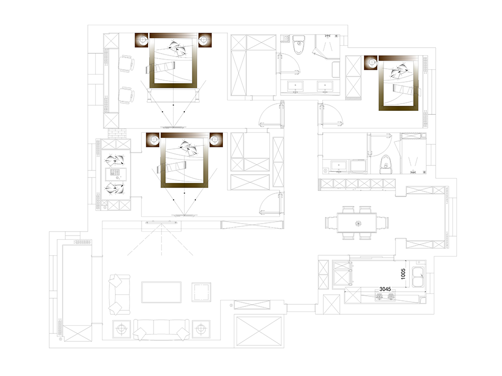 大連家裝設(shè)計(jì)案例戶型圖 戶型布置圖.png