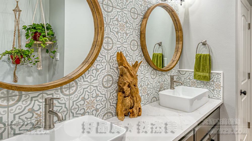 大連裝飾裝修設(shè)計(jì)之輕奢浴室